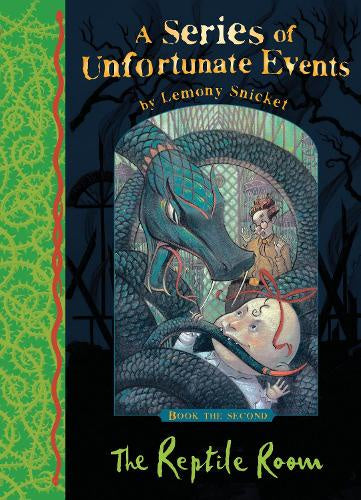 A Series of Unfortunate Events Book 2: The Reptile Room By Lemony Snicket