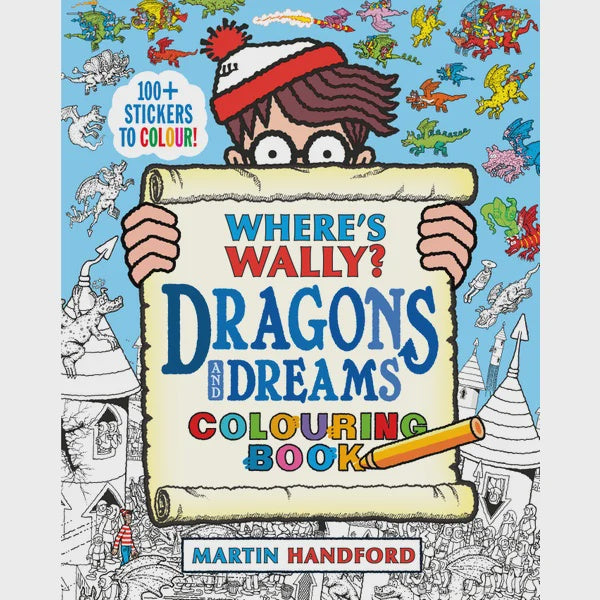 Where's Wally? Dragons and Dreams Colouring Book