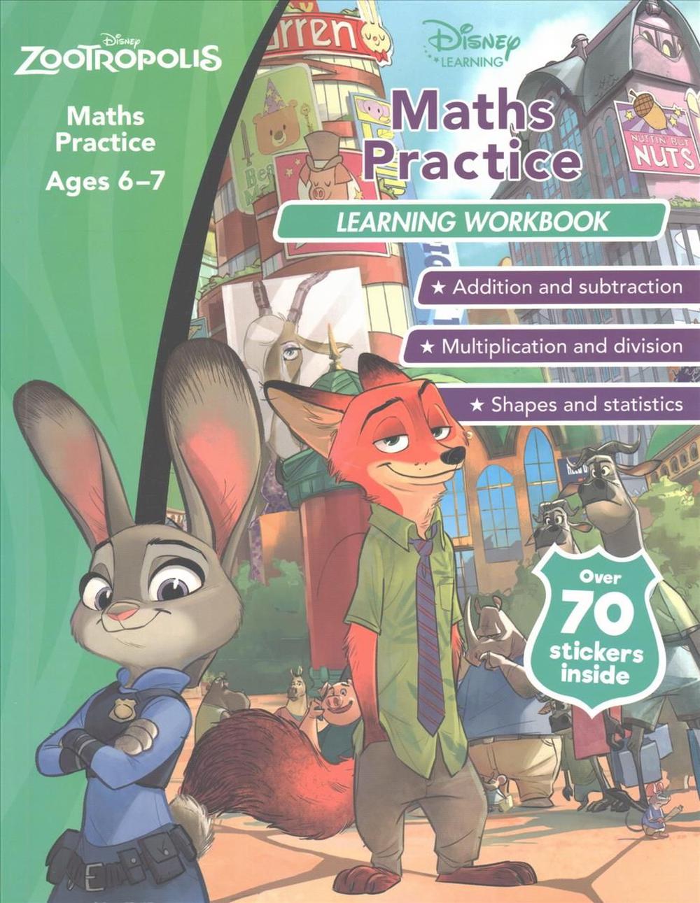 Zootropolis Maths Practice 67