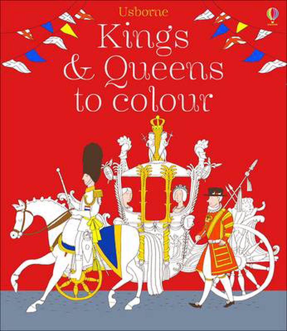Kings And Queens To Colour