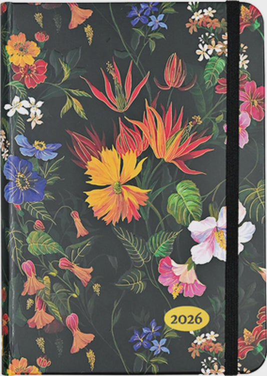 2026 Floral Paradise Weekly Planner (16 Months, Sept 2025 to Dec 2026)