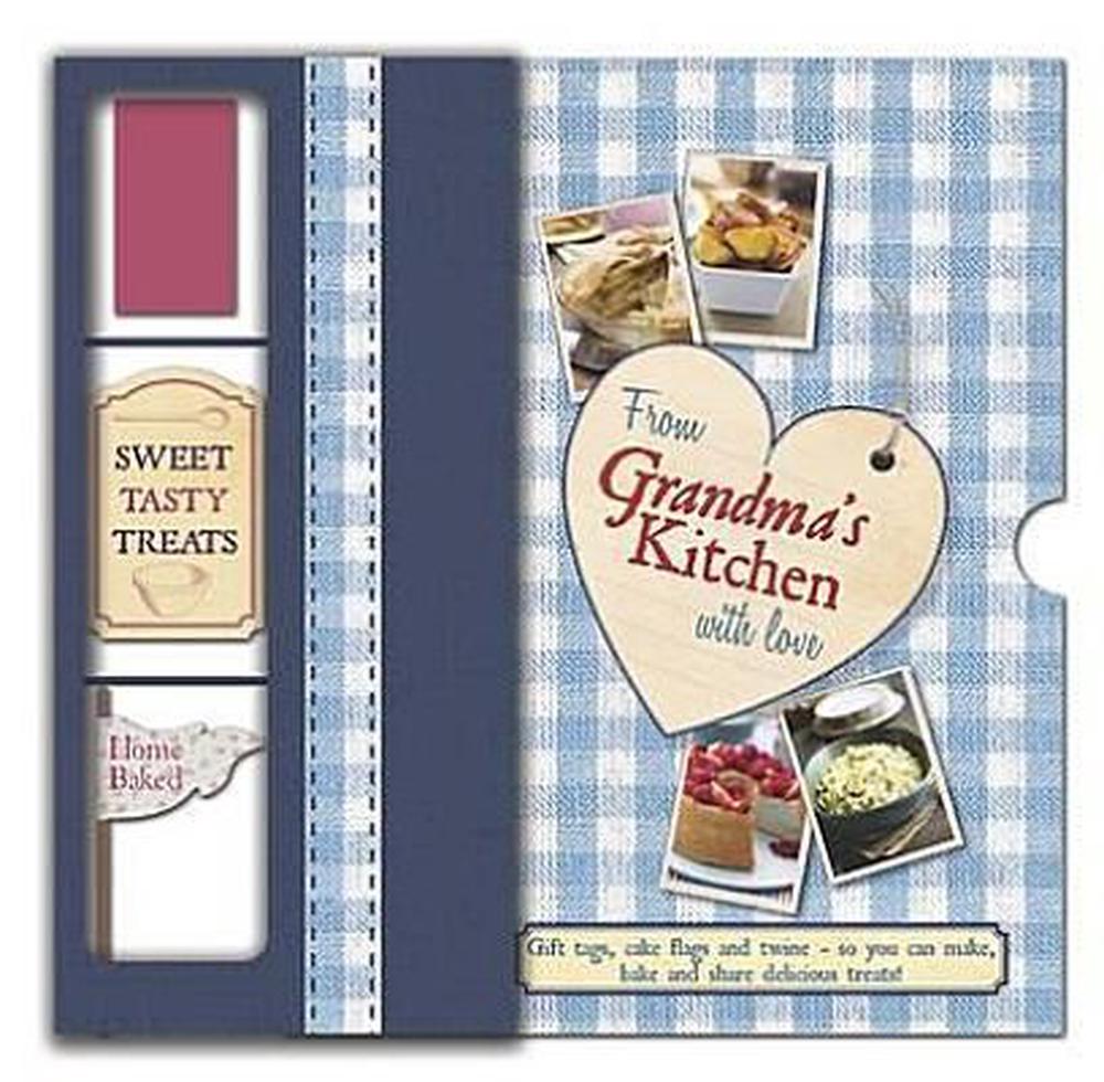 Grandma''S Kitchen Gift Tags Cake Flag
