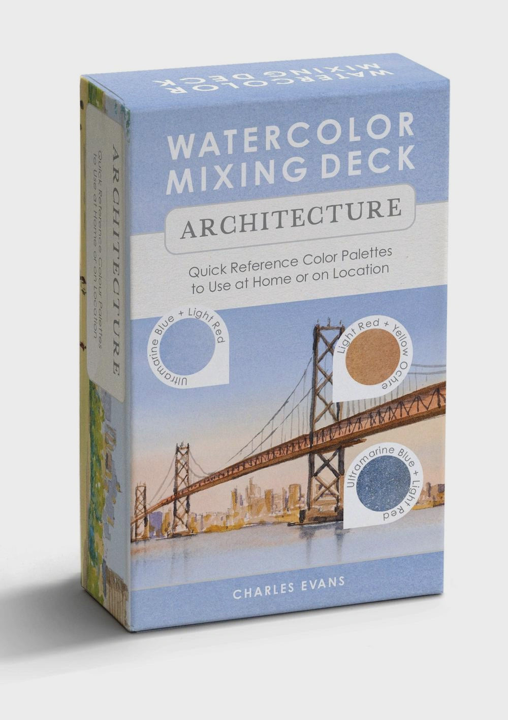 Watercolor Mixing Deck Architecture By Charles Evans