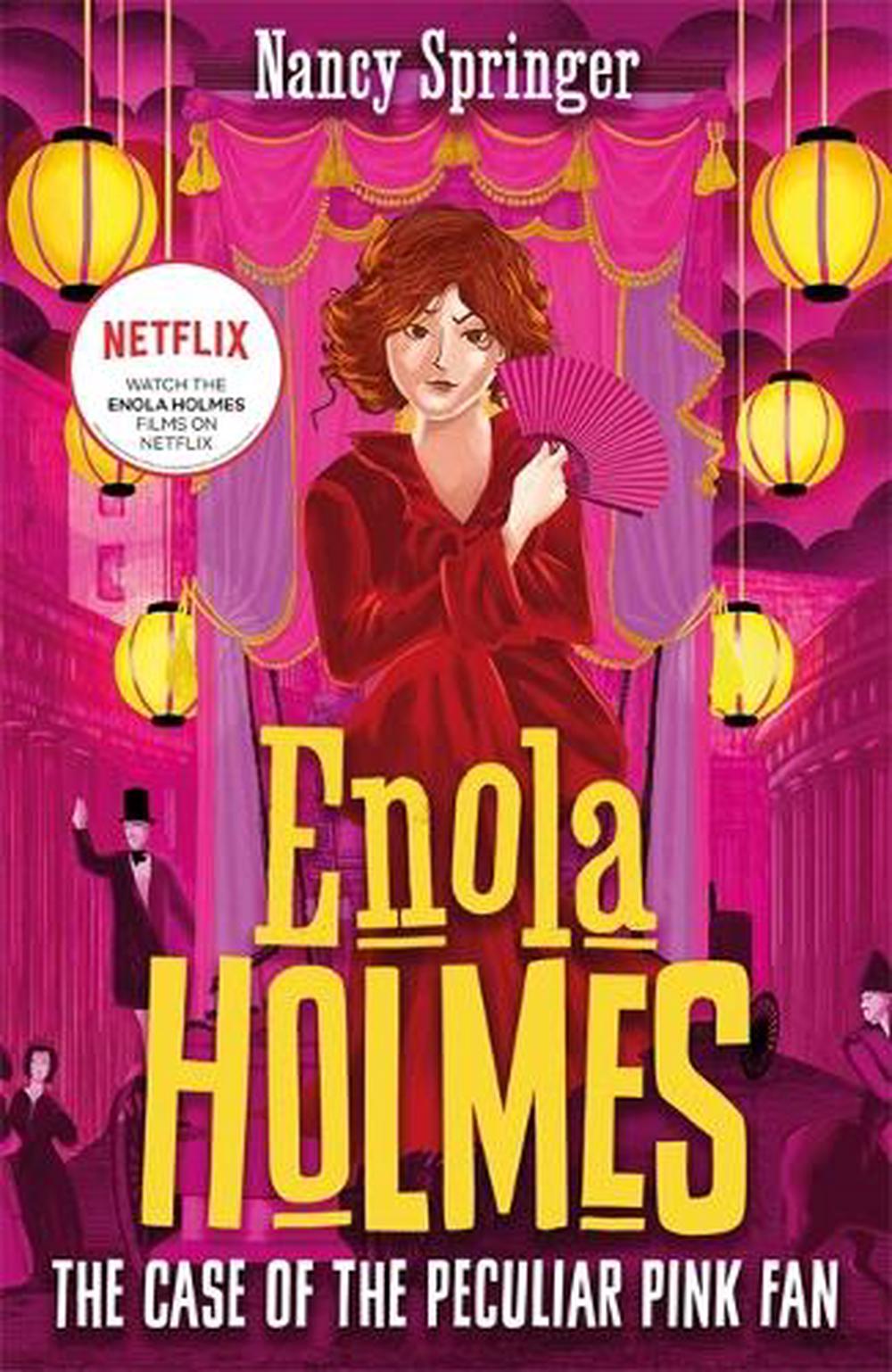 Enola Holmes Case Of The Peculiar Pink Fan - By Nancy Springer