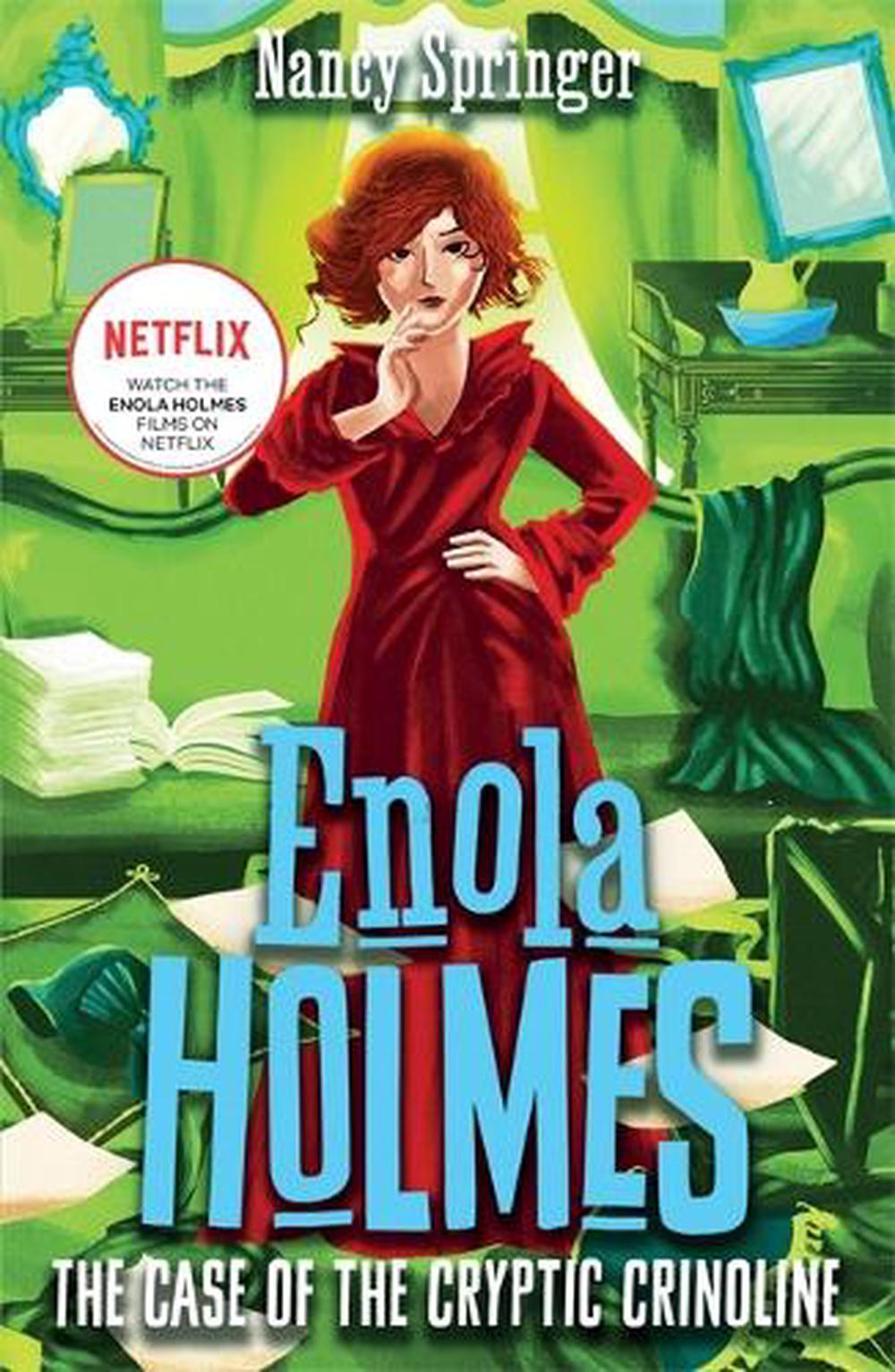 Enola Holmes Case Of The Cryptic Crinoline - By Nancy Springer