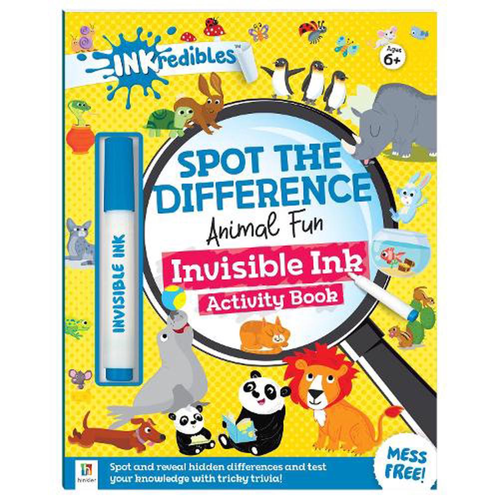 Invisible Ink Spot The Difference