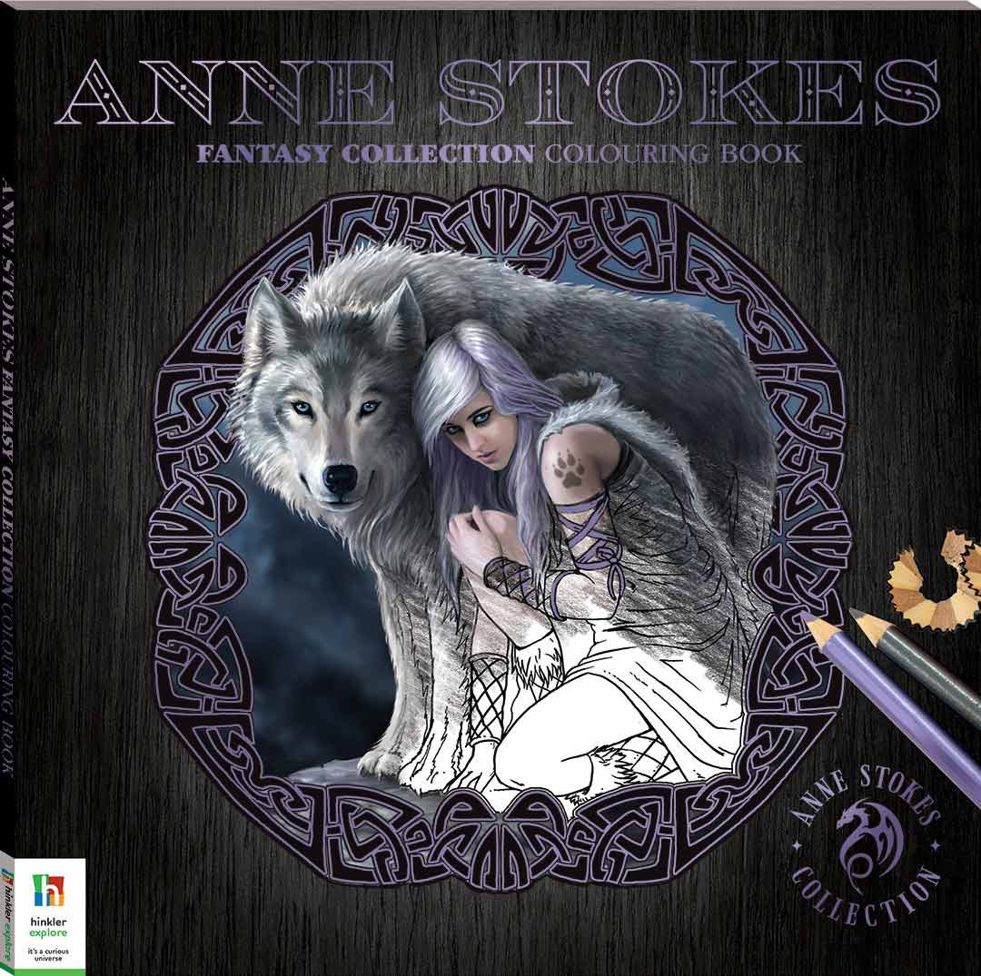 Anne Stokes Colouring Book.
