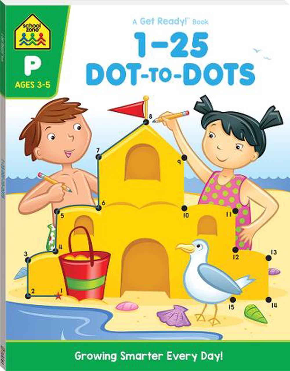 Sz Get Ready 1-25 Dot-to-dots