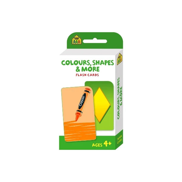 School Zone Flash Cards - Colours, Shapes and More