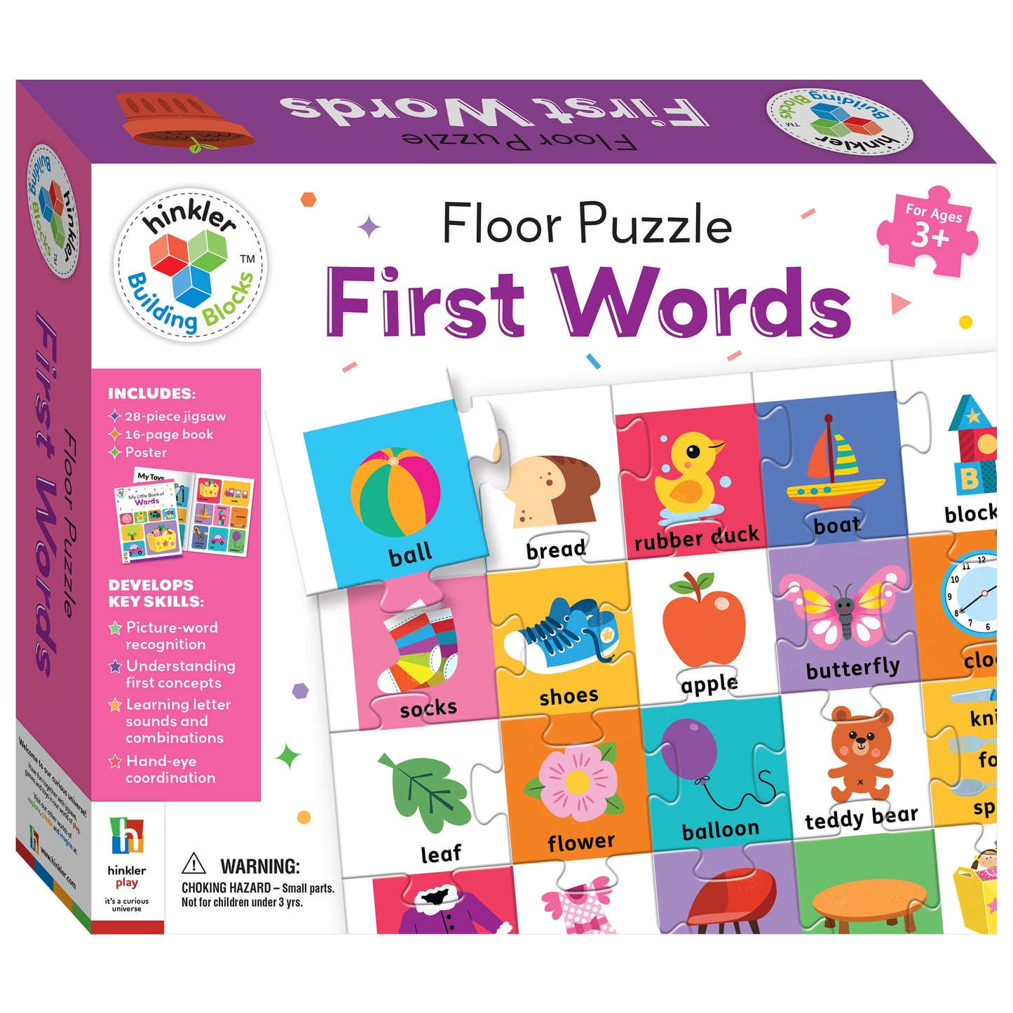 Hinkler Building Blocks First Words Floor Puzzle