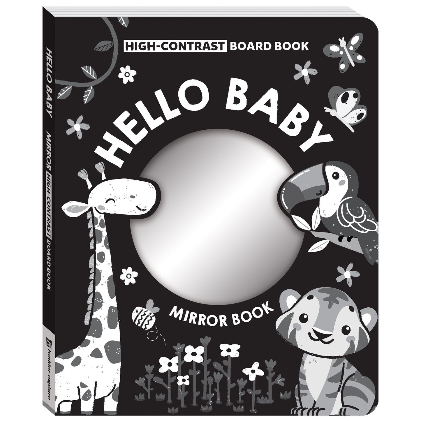 Hello Baby High Contrast Mirror Board Book