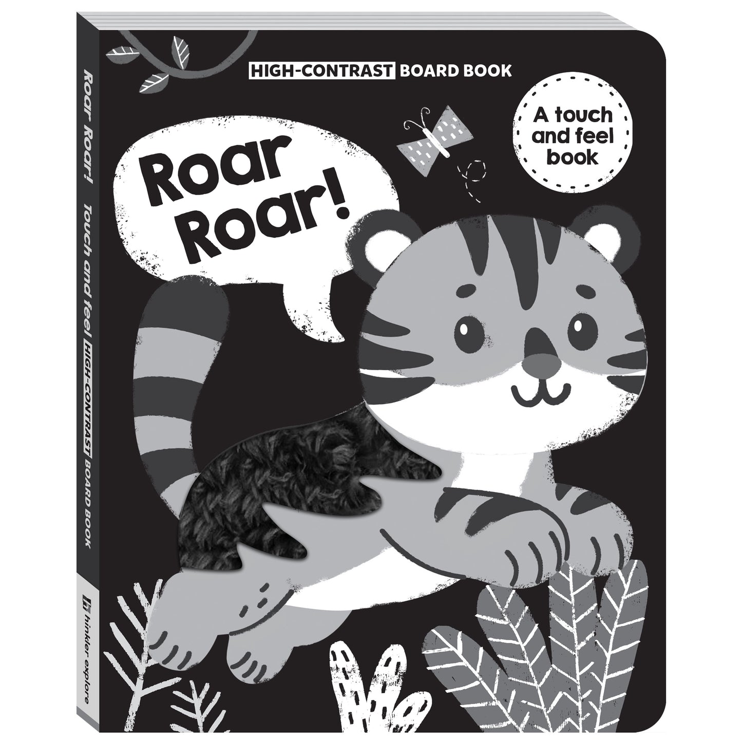 Roar Roar High Contrast Touch and Feel Board Book