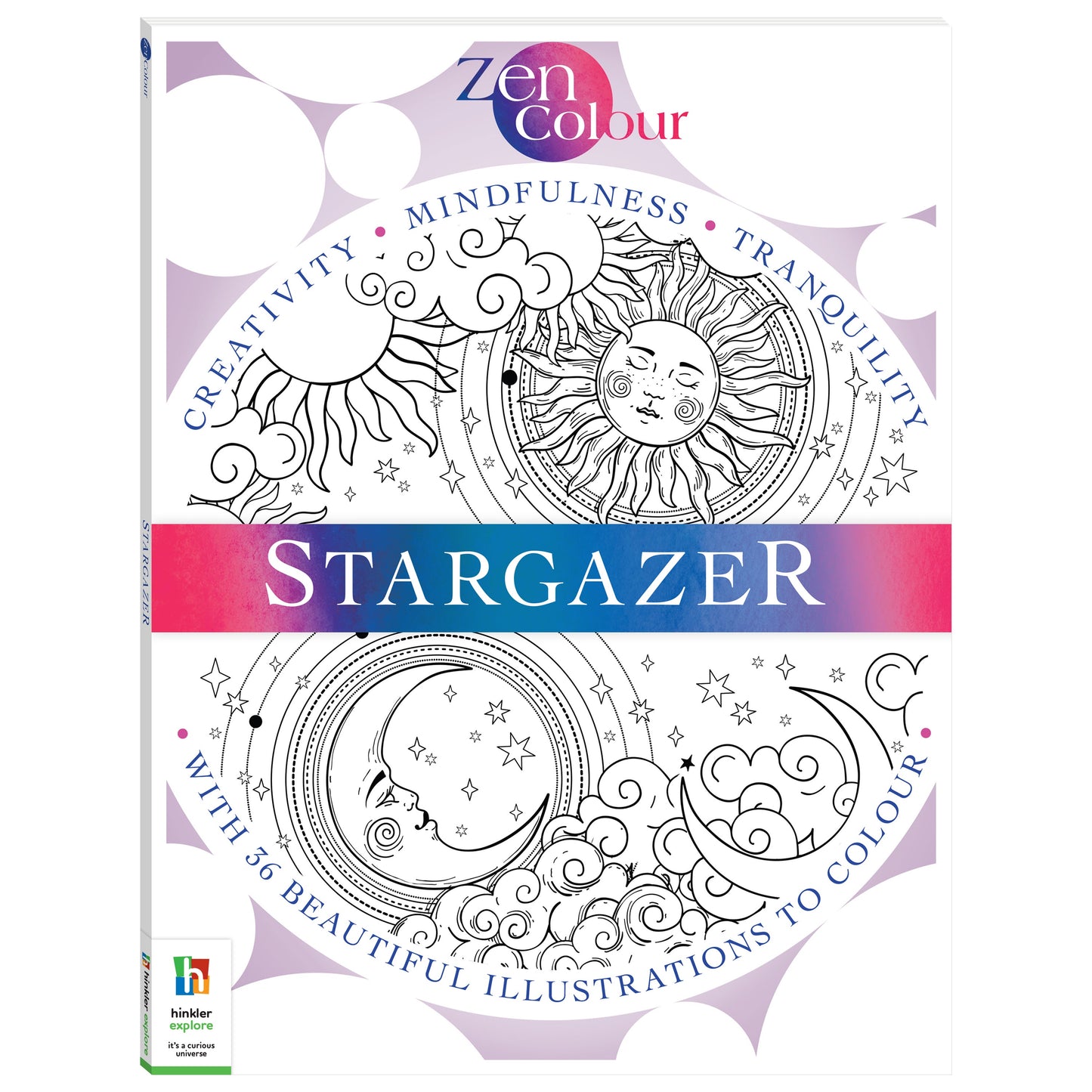 Zen Colour Stargazer Colouring Book