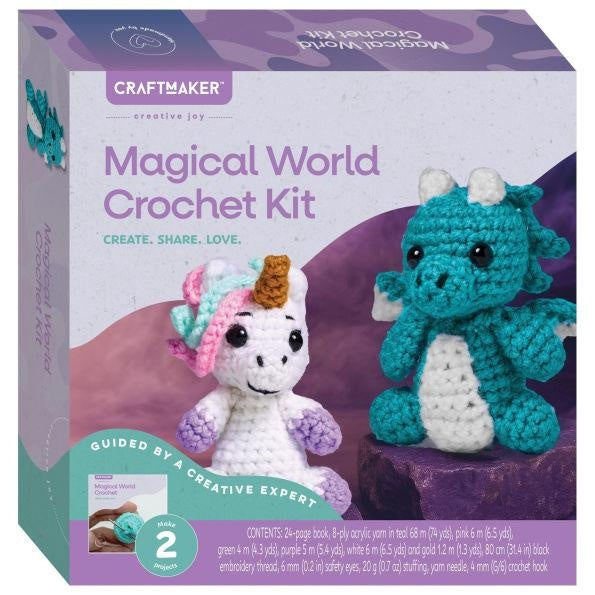 Craftmaker: Magical World Crochet Kit
