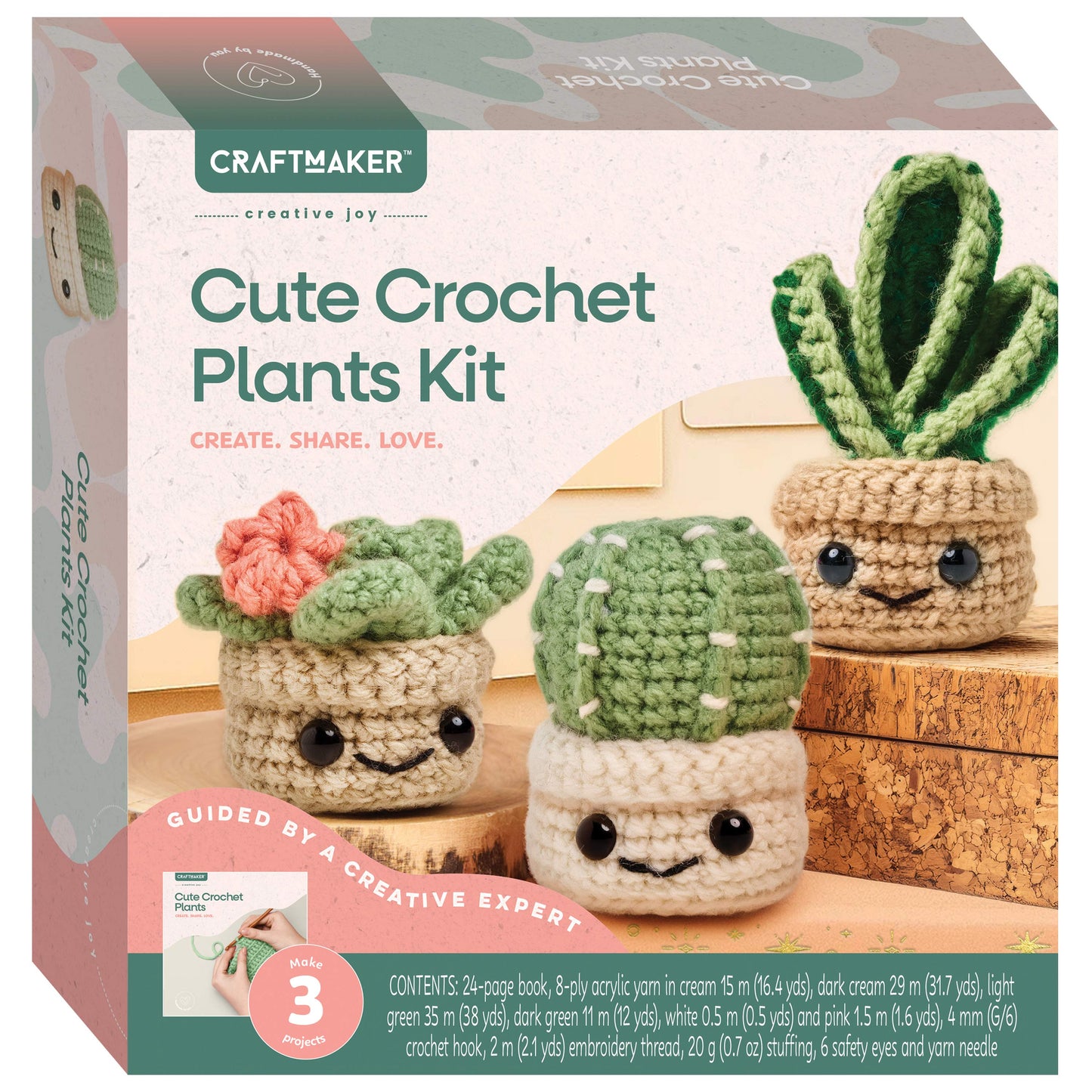 Craft Maker Cute Crochet Plants