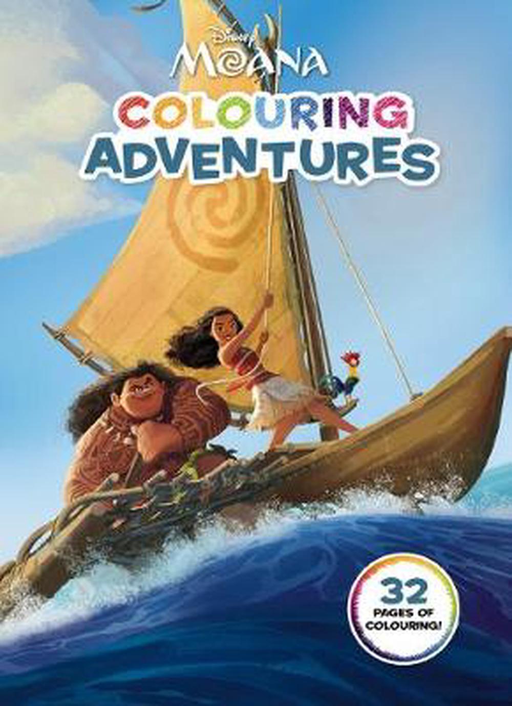 Moana Colouring