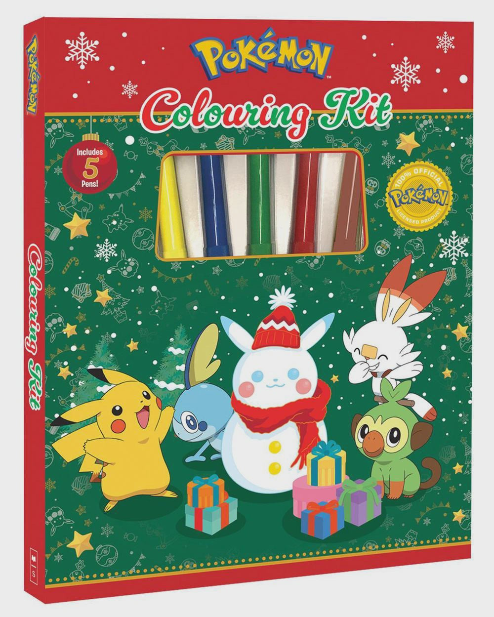 Pokemon Christmas: Activity and Sticker Kit