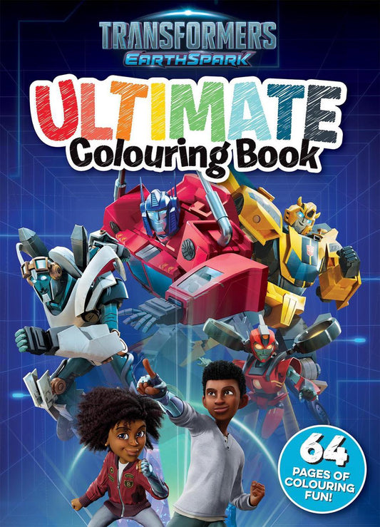 Transformers Earthspark: Ultimate Colouring Book