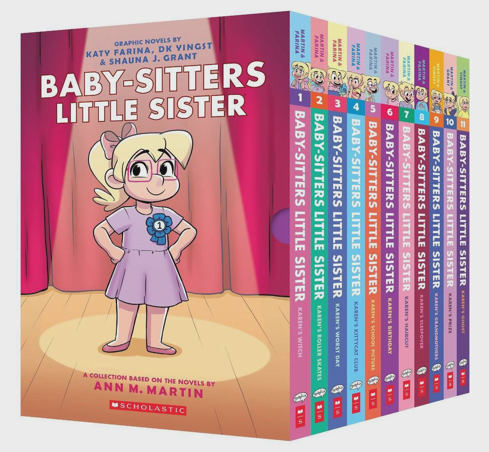 Baby-Sitters Little Sister Graphic Novel 11-Book Boxed Set