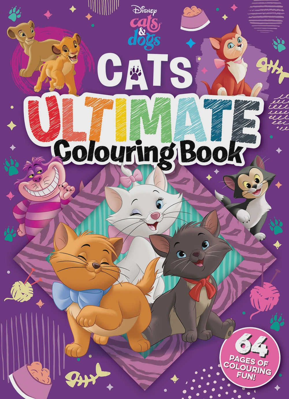 Disney Cats: Ultimate Colouring Book By: Disney Series: Disney