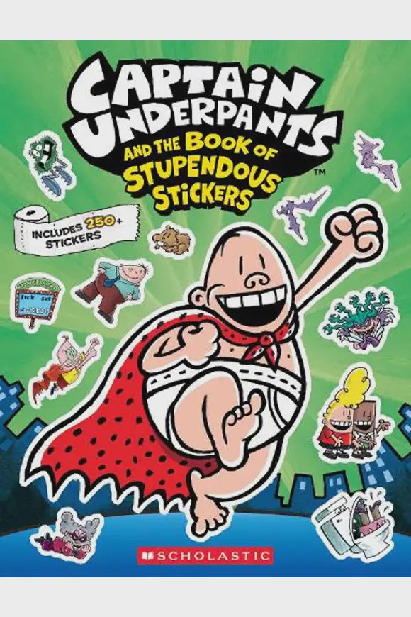 Captain Underpants: Stupendous Sticker Book