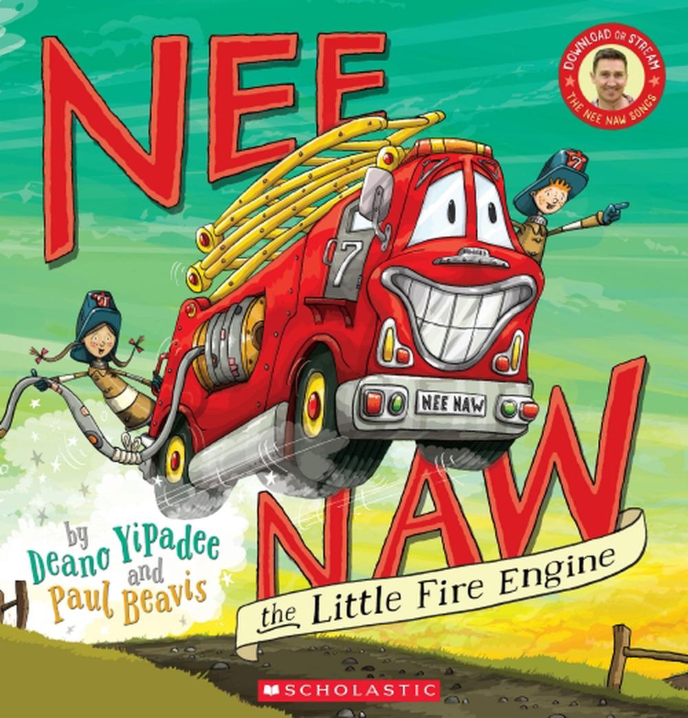 Nee Naw Little Fire Engine by Deano Yipadee