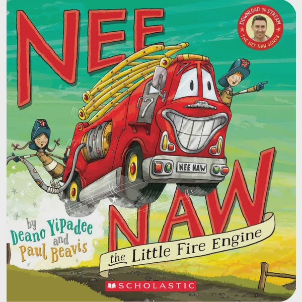 Nee Naw the Little Fire Engine Board Book