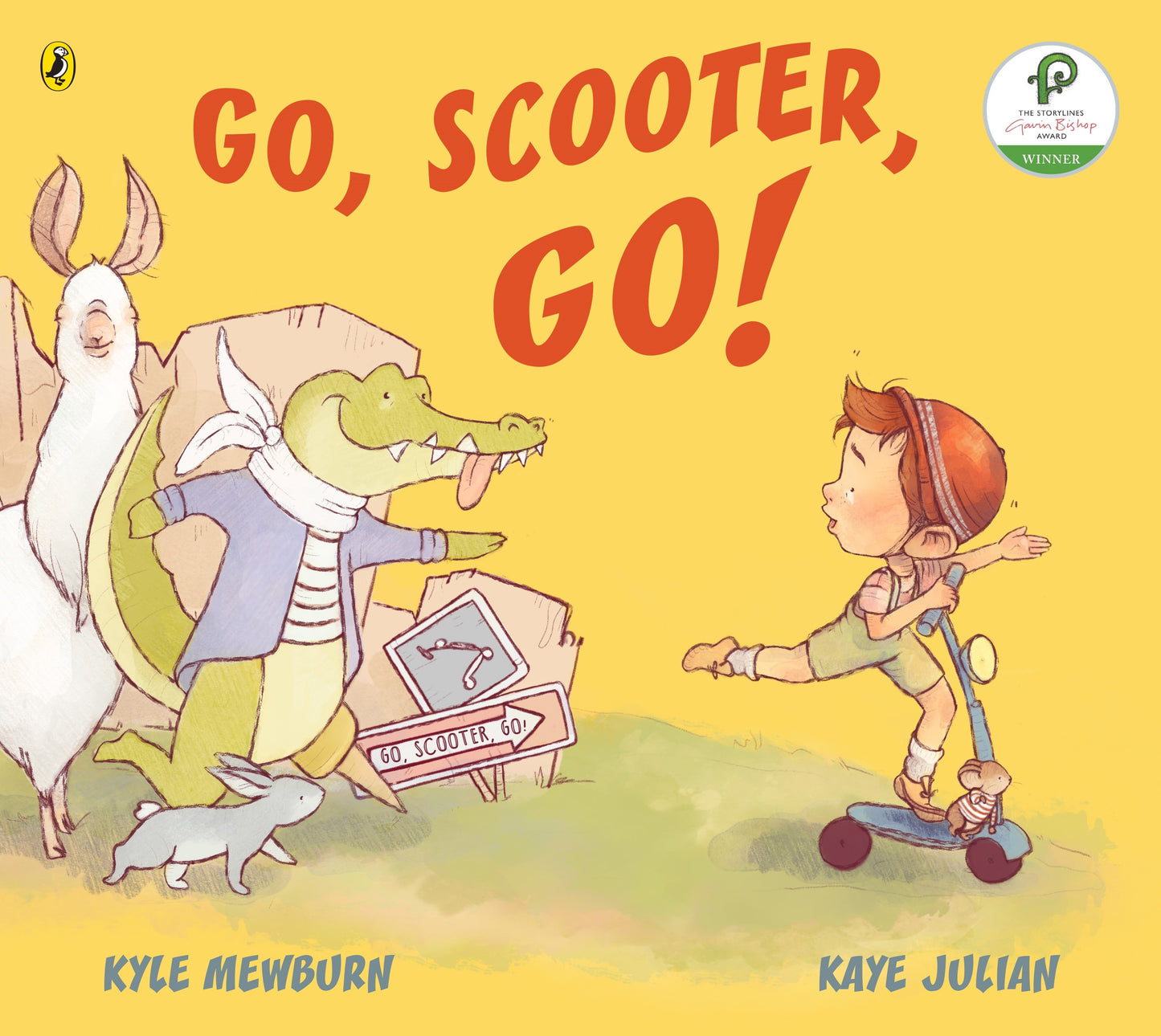 Go Scooter Go By Kyle Mewburn