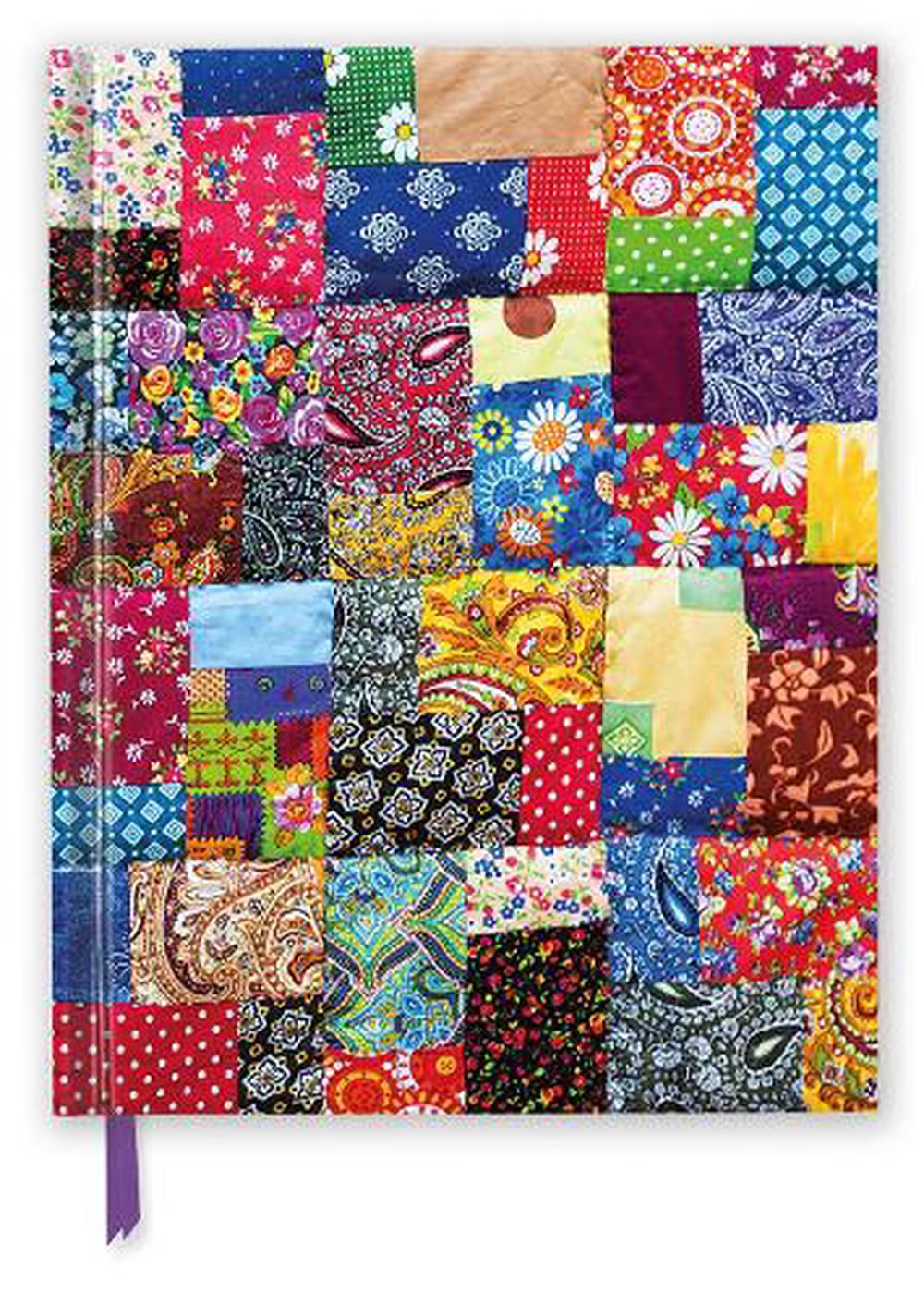 Patchwork Quilt Blank Sketch Book