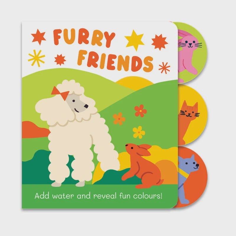 Colour Changing Bath Book: Furry Friends