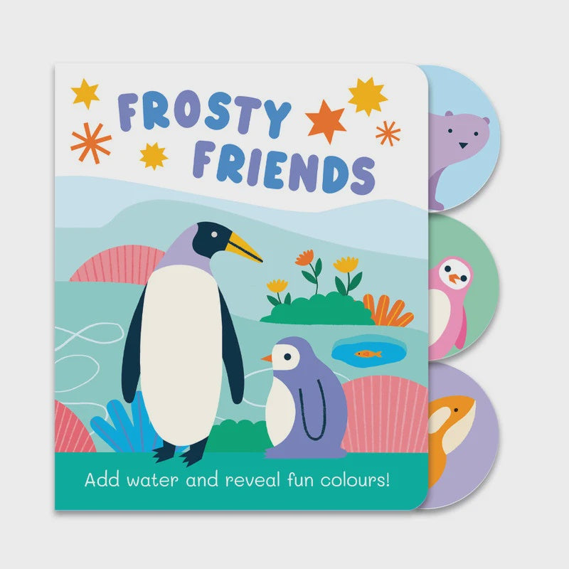Colour Changing Bath Book: Frosty Friends
