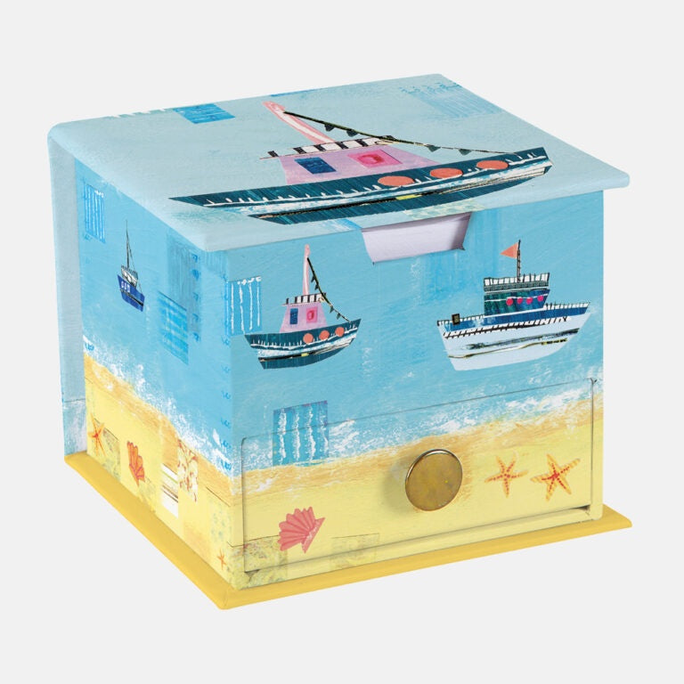 Sea Breeze Memo Cube