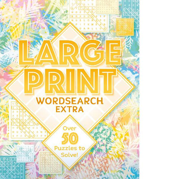 Large Print Word search Extra