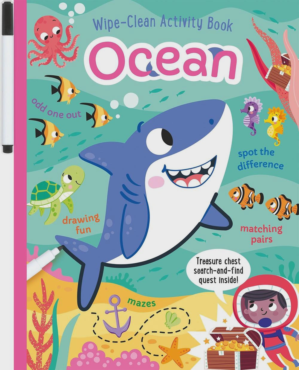 Ocean Wipe-Clean Activity Book
