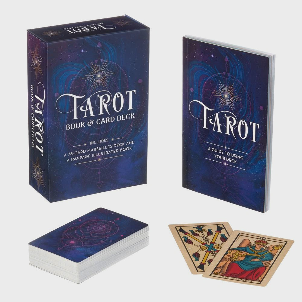 Tarot Book & Card Deck includes a 78-card marseilles deck and a 160-page illustrated book By: Alice Ekrek Series: Arcturus Oracle Kits