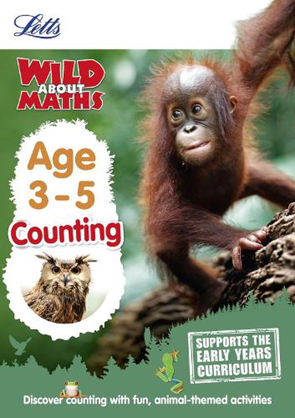 Letts Wild About Maths Counting 3 -5