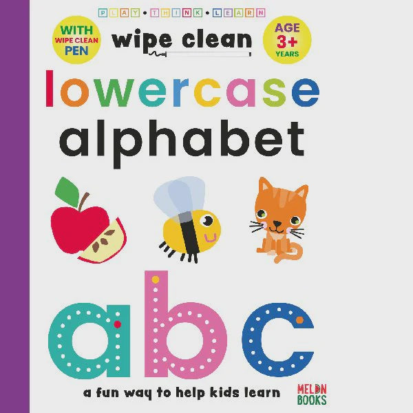 Wipe Clean Lower Case Alphabet