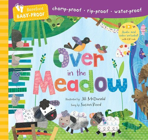 Over In The Meadow Babyproof Book by Jill McDonald