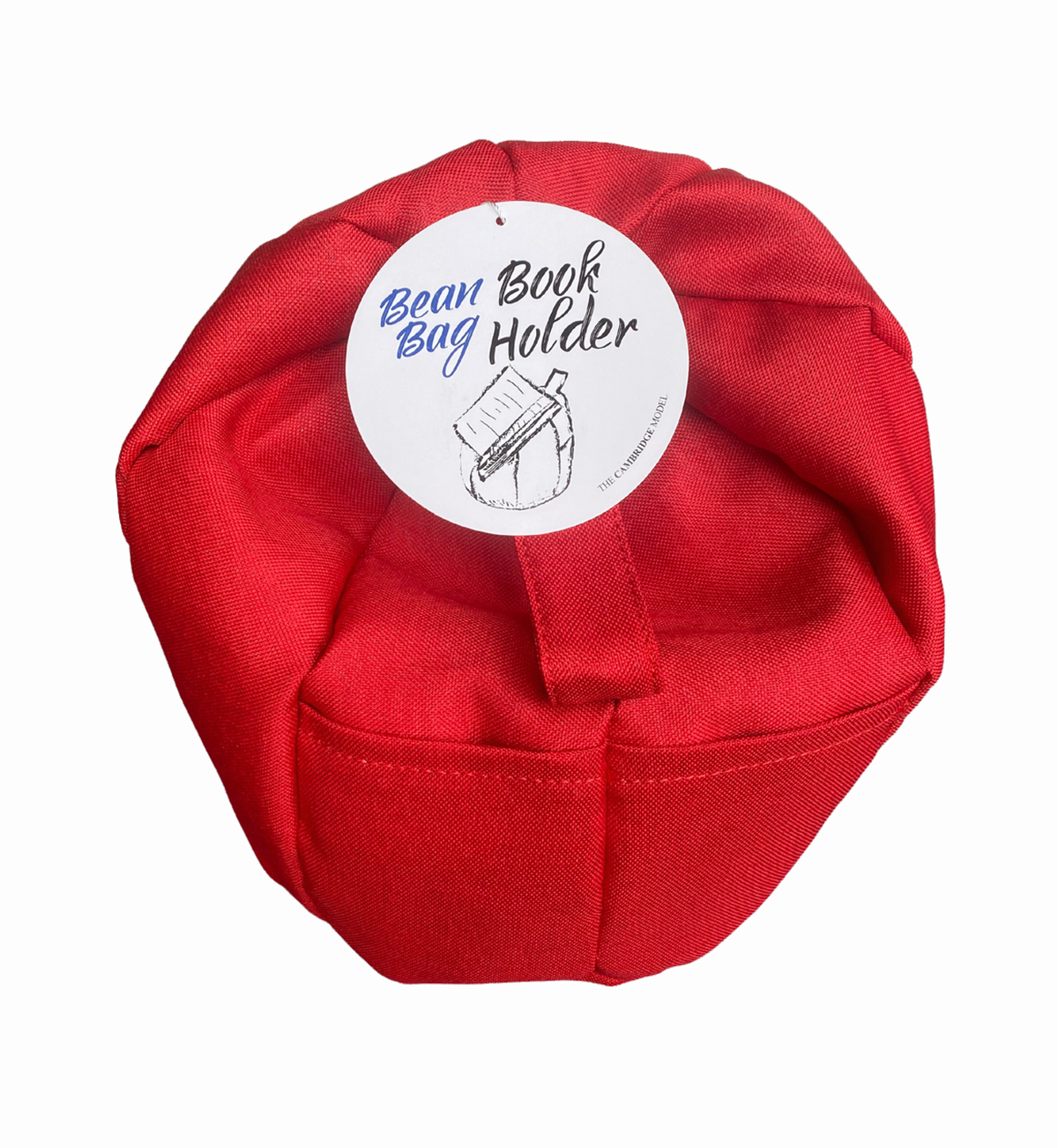 Bean Bag Book Holder - Raspberry Blush