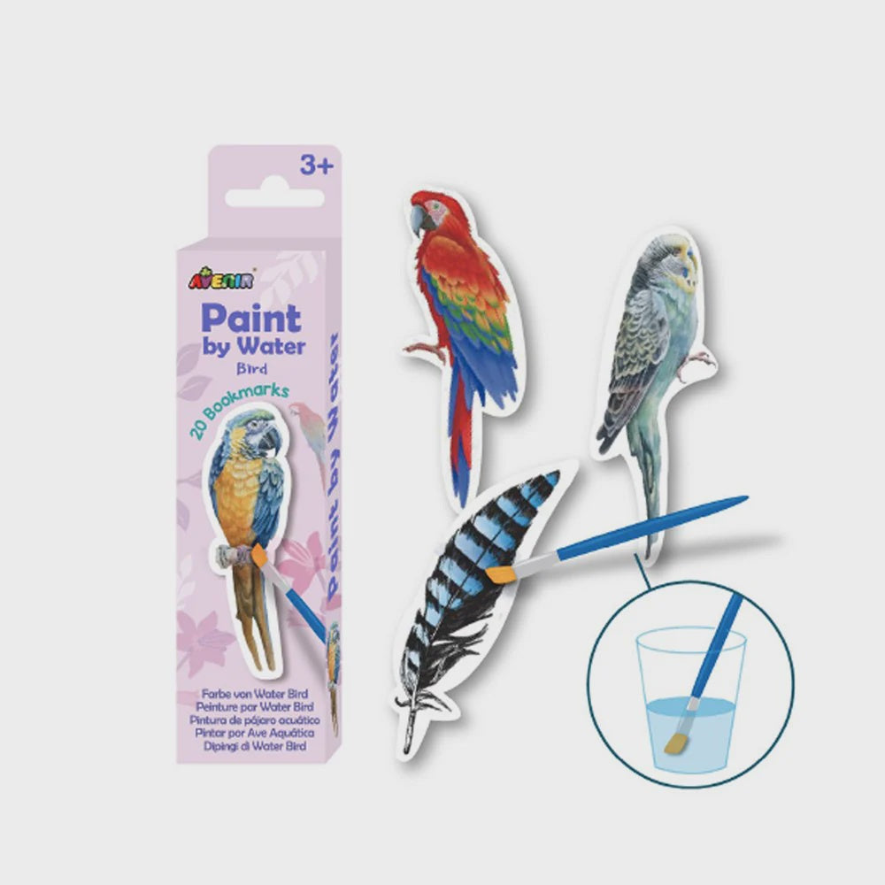Avenir Watercolour Painting Bookmark - Birds