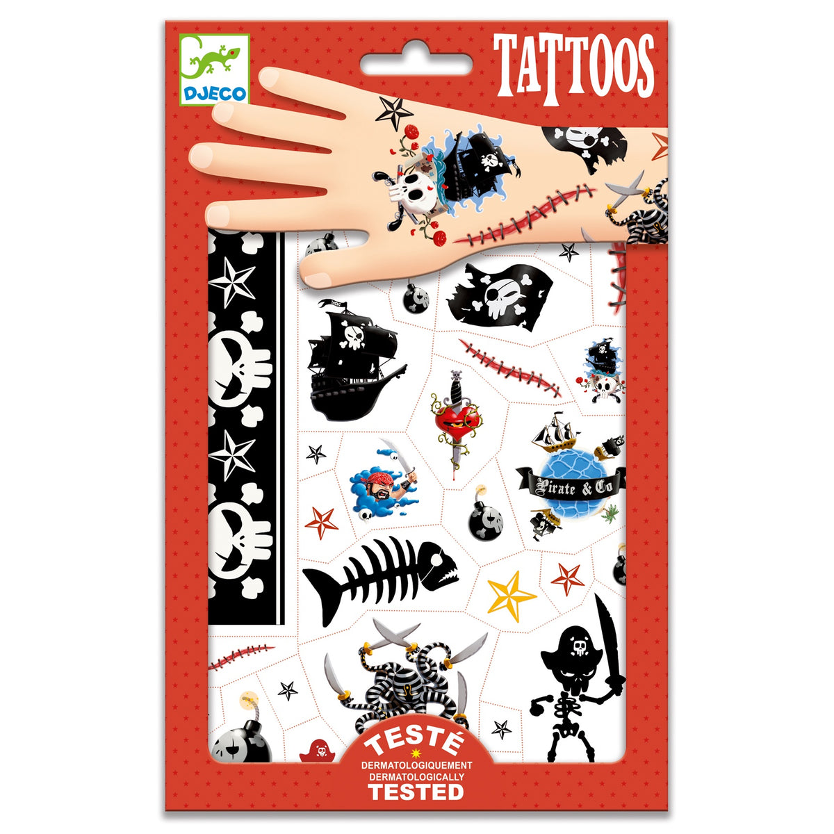 Temporary Tattoos - Pirates