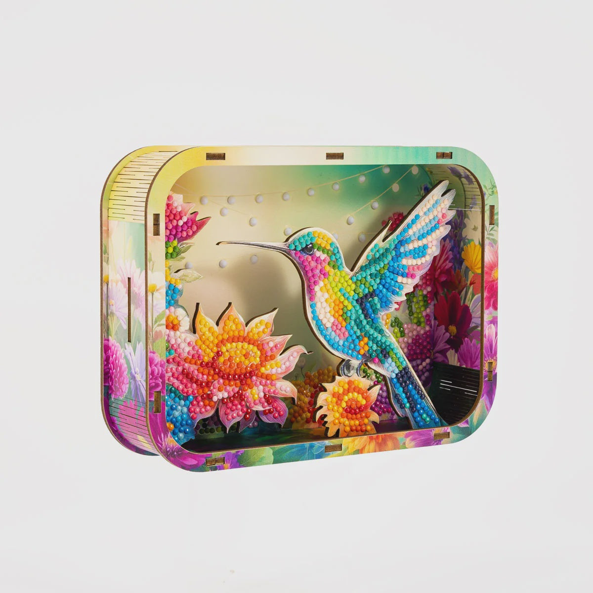 Hummingbird Shadow Box 20 x 15 x 4.9cm