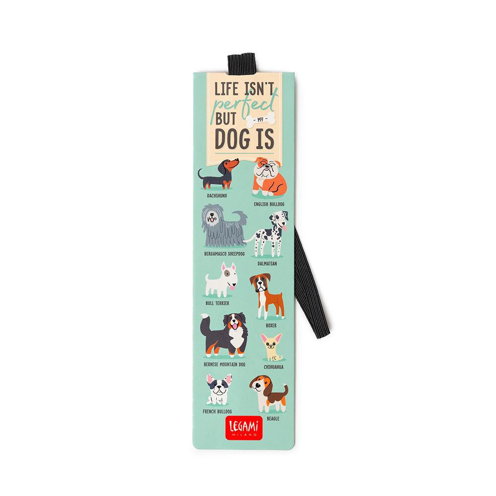 Legami - Bookmark With Elastic - Dogs