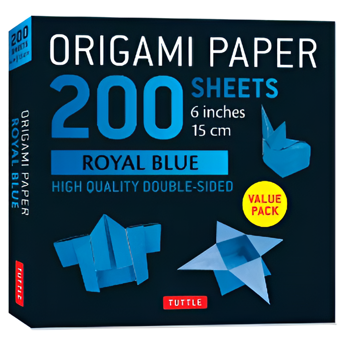 Origami Paper Royal Blue 200 sheets 15cm