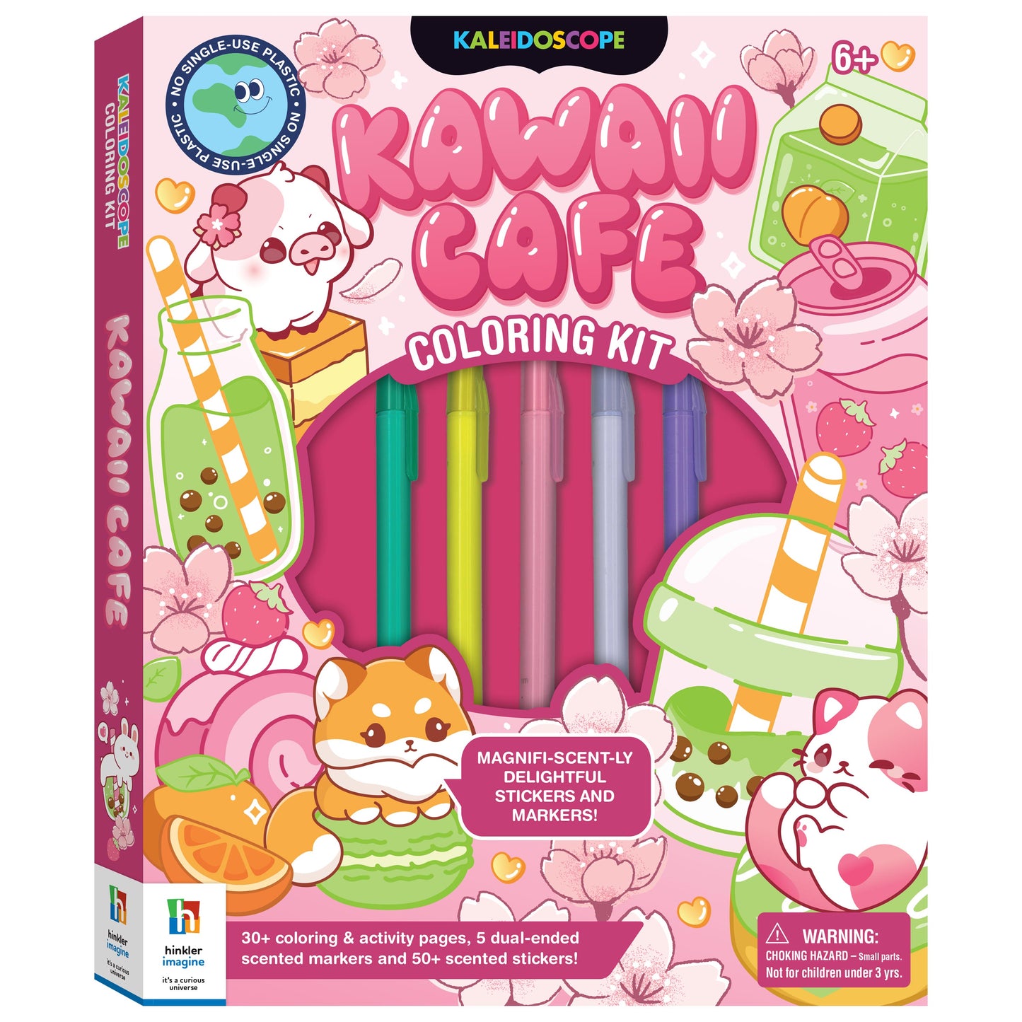 Kaleidoscope Colouring Kit Kawaii Cafe