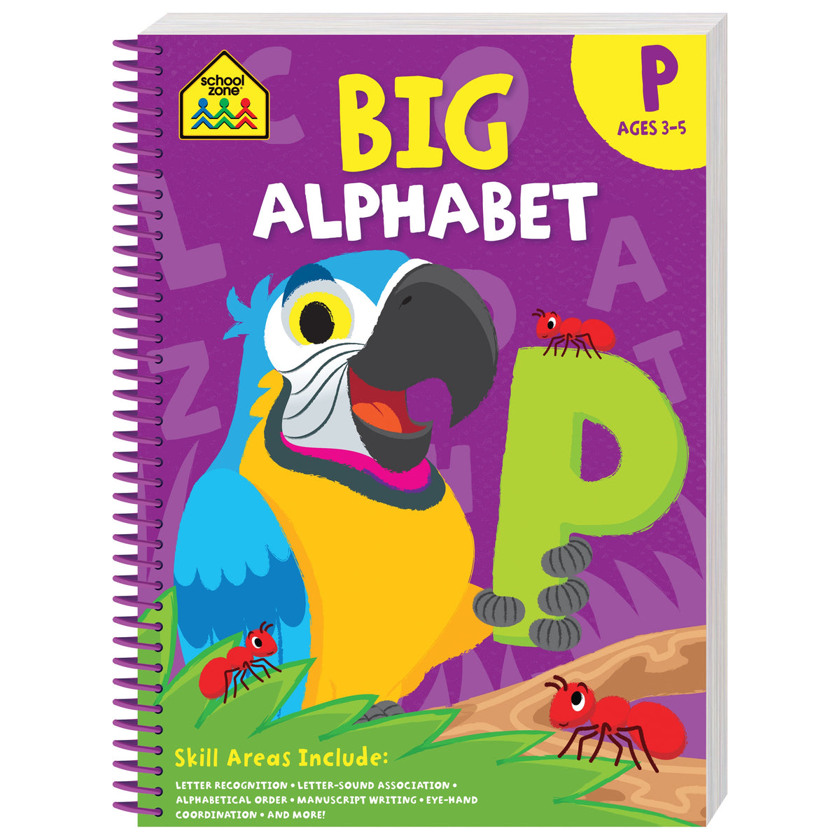 Big Spiro Workbook Alphabet 3-5