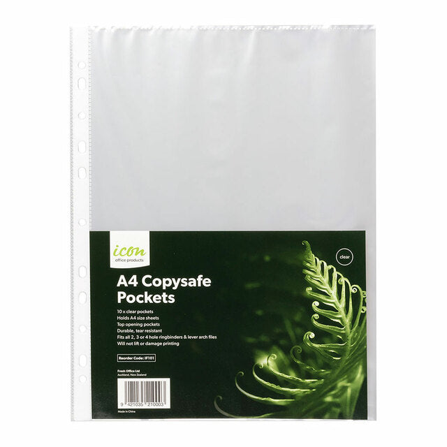 A4 Icon Copysafe Pockets