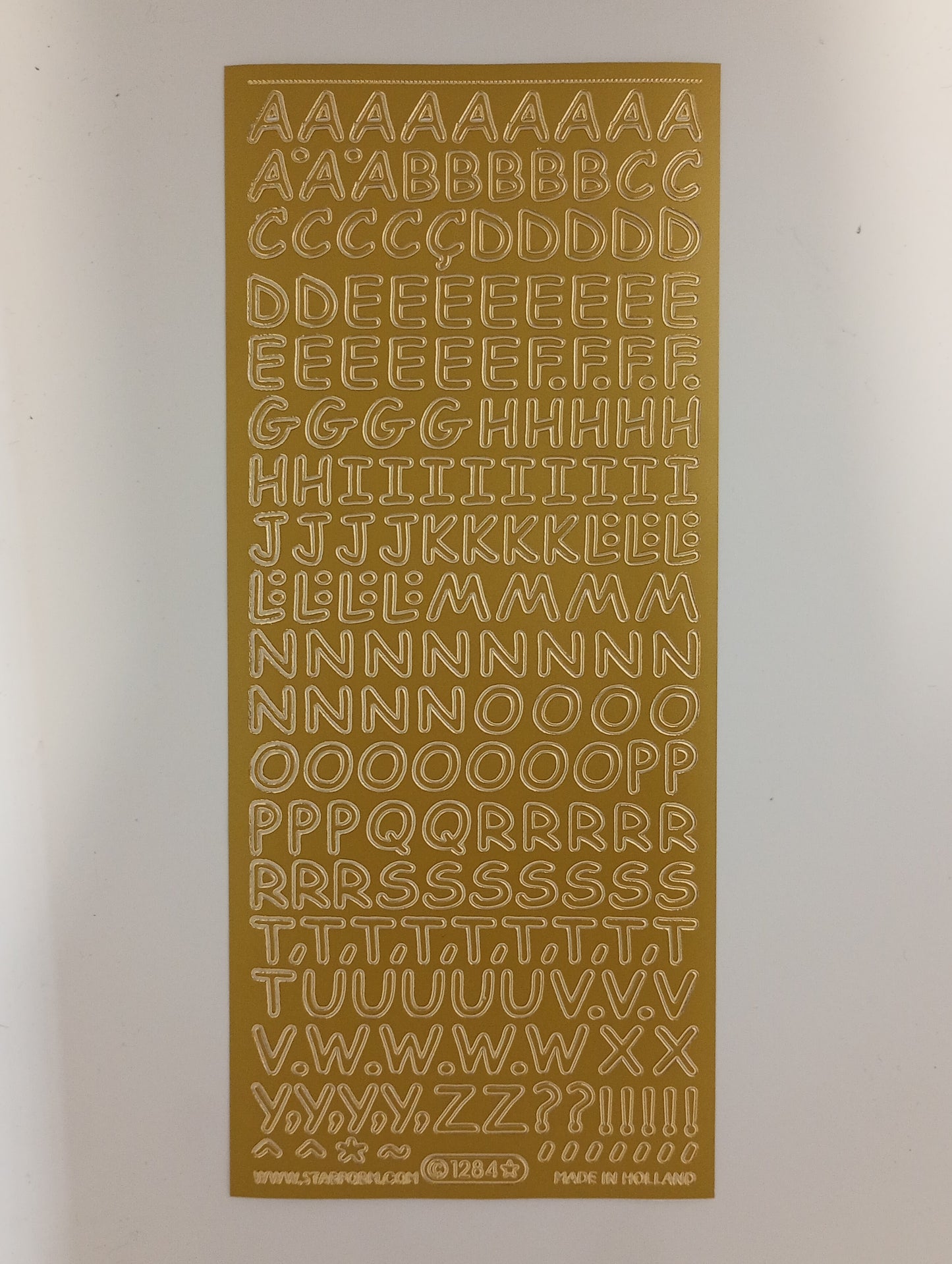 Abc Upper Gold #PC1284G