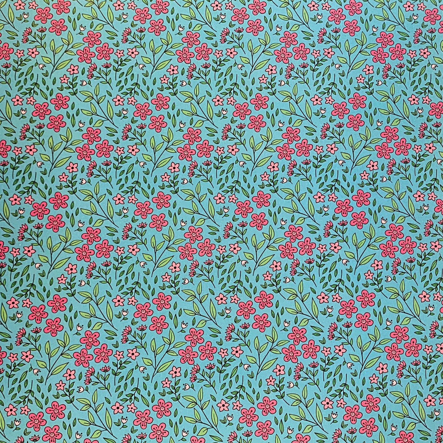 Scrapbook Cardstock- Florals #3