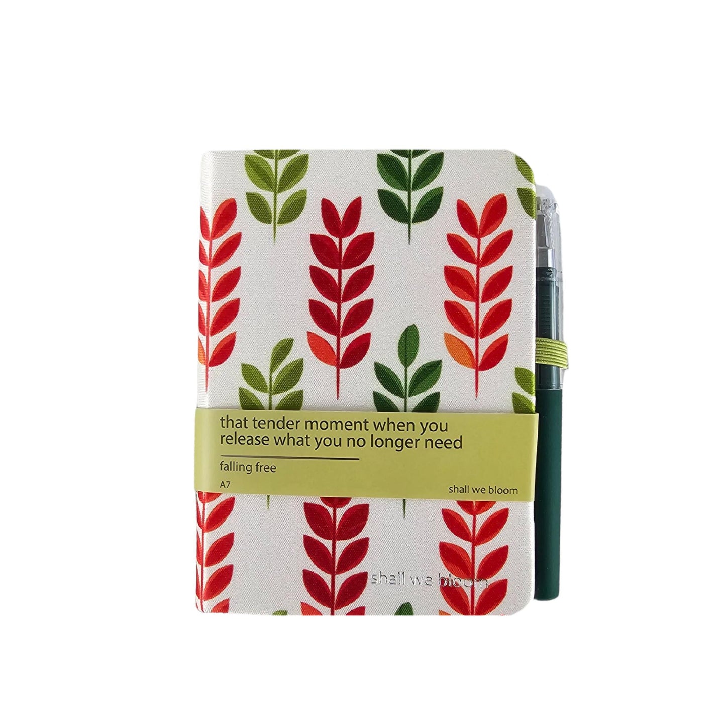 A7 Journal With Pen - Falling Free